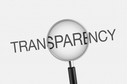 Transparency register